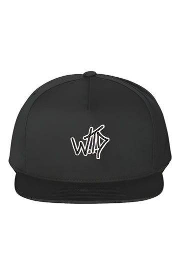 5-Panel Cotton Twill Snapback Cap