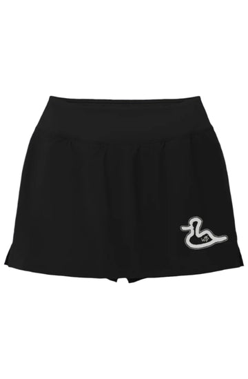 WTD "Wht/Logo" Womens Repeat Skort