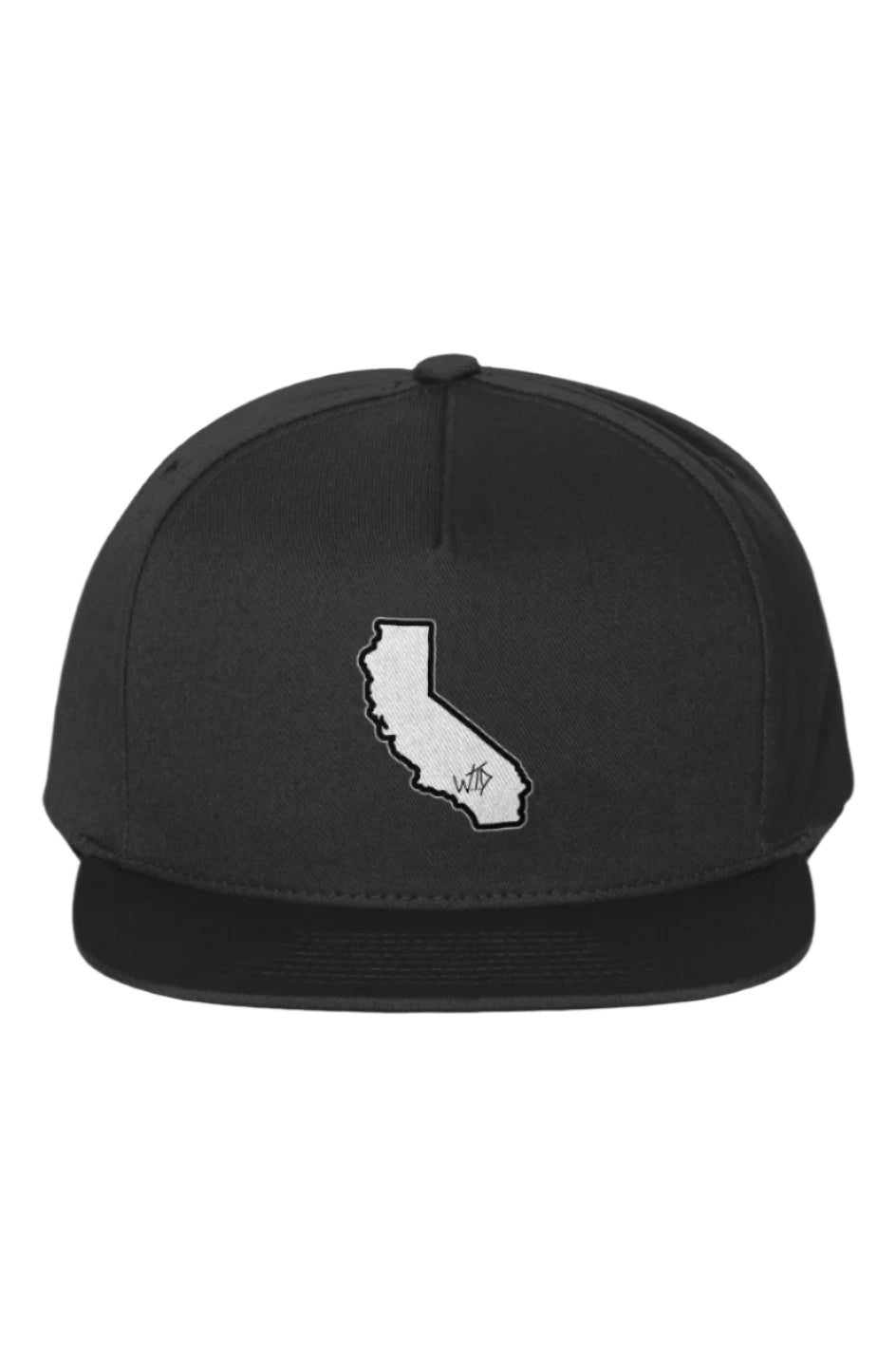 WTD "Cali-born/emb" 5-Panel Cotton Twill Snapback 