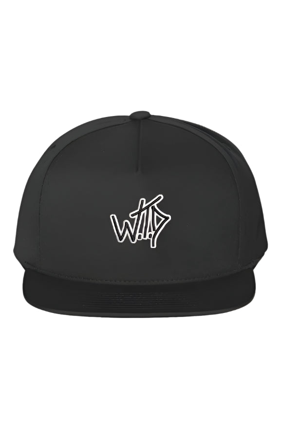 5-Panel Cotton Twill Snapback Cap