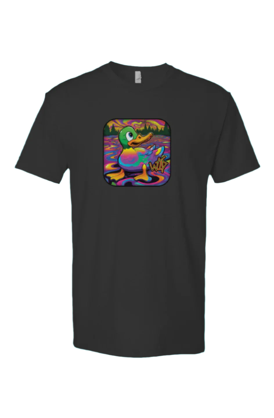 WTD colorful melt Heather Short Sleeve T shirt