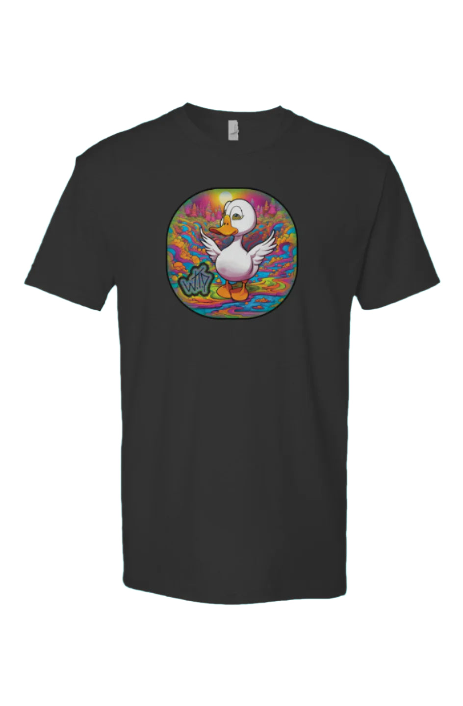 WTD "Color Squeezed" Heather Short Sleeve T shirt