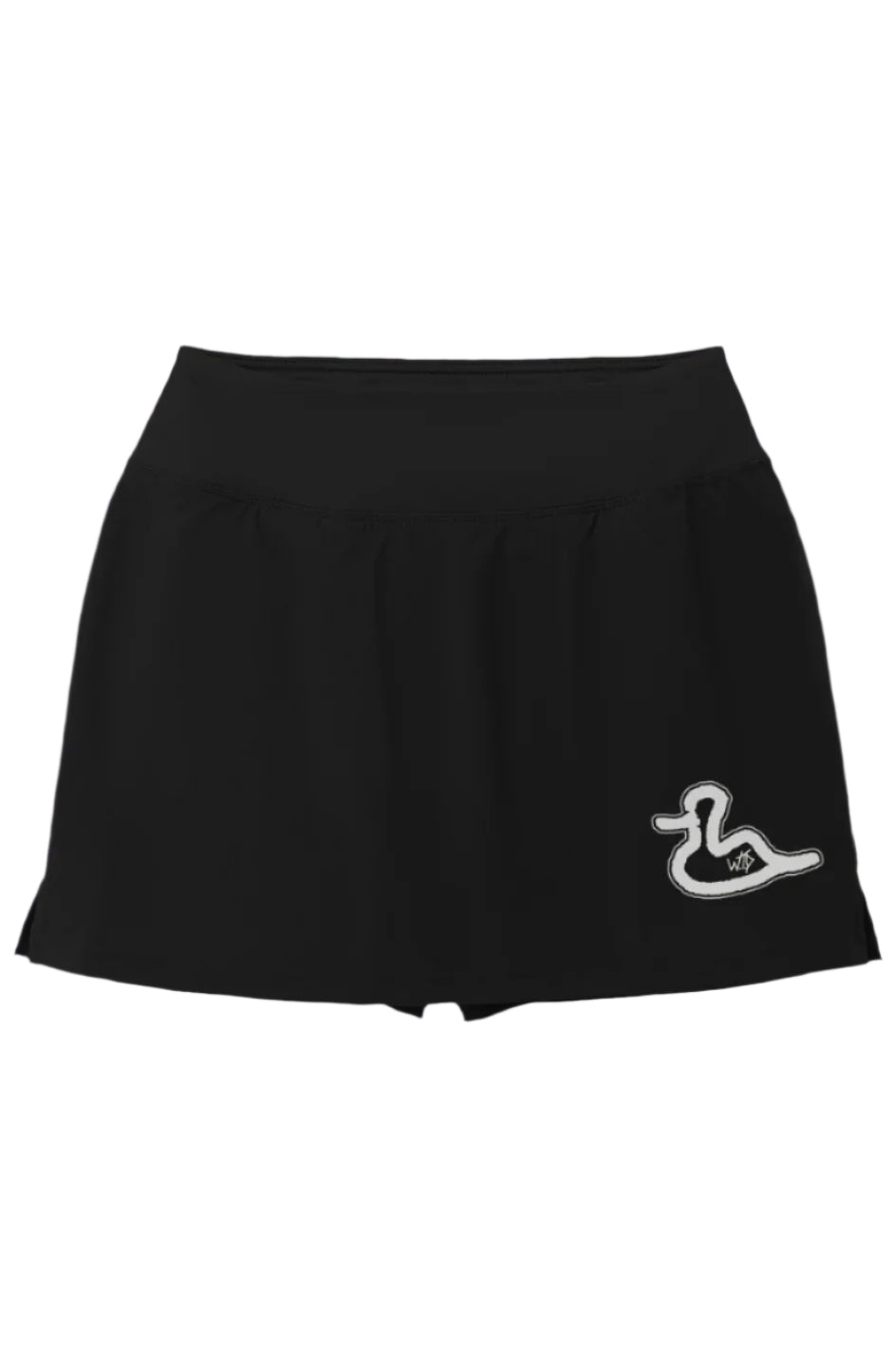 WTD "Wht/Logo" Womens Repeat Skort