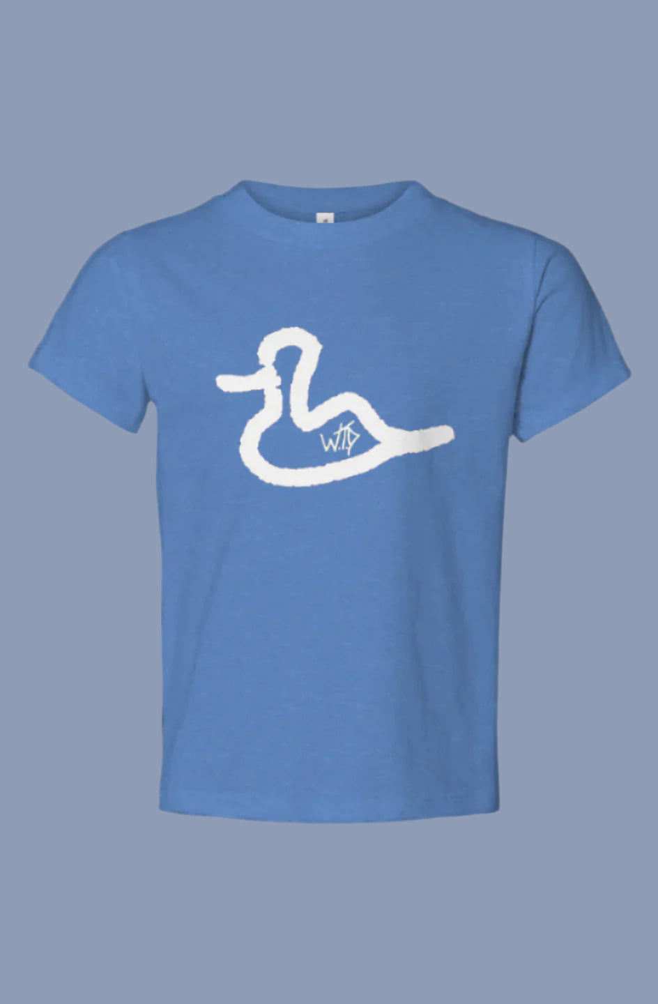 WTD wht/logo Toddler Jersey Tee