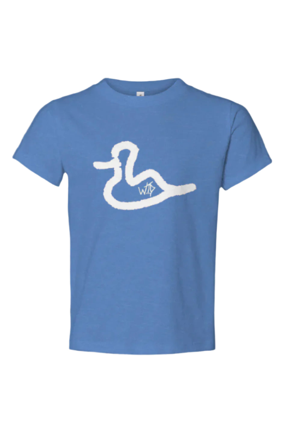 WTD wht/logo Toddler Jersey Tee