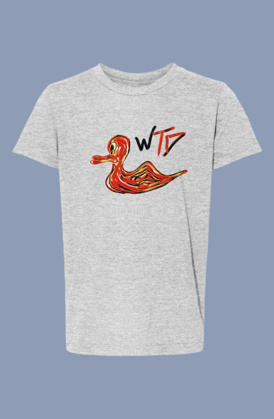 WTD "Red Squiggle" Youth CVC Jersey Tee