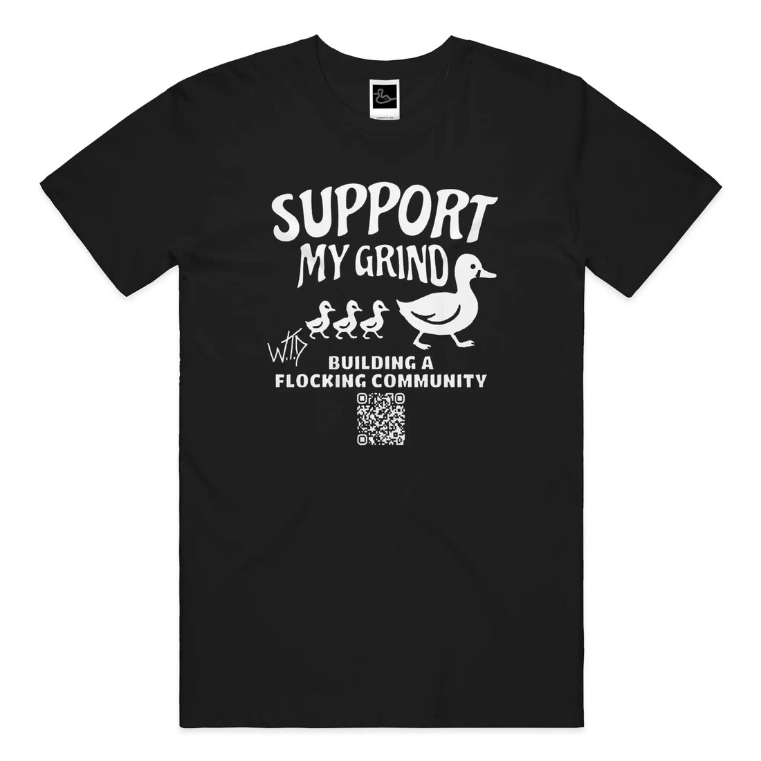 Block Tubular Tee -support my grind