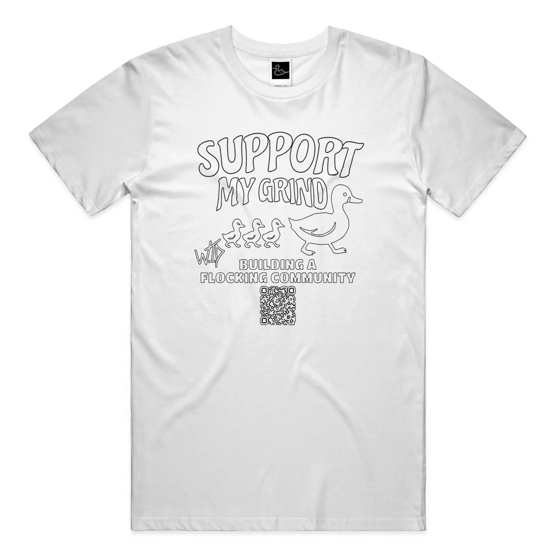 Block Tubular Tee -support my grind