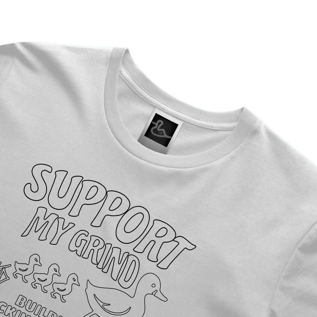 Block Tubular Tee -support my grind