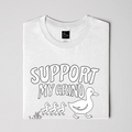 Block Tubular Tee -support my grind