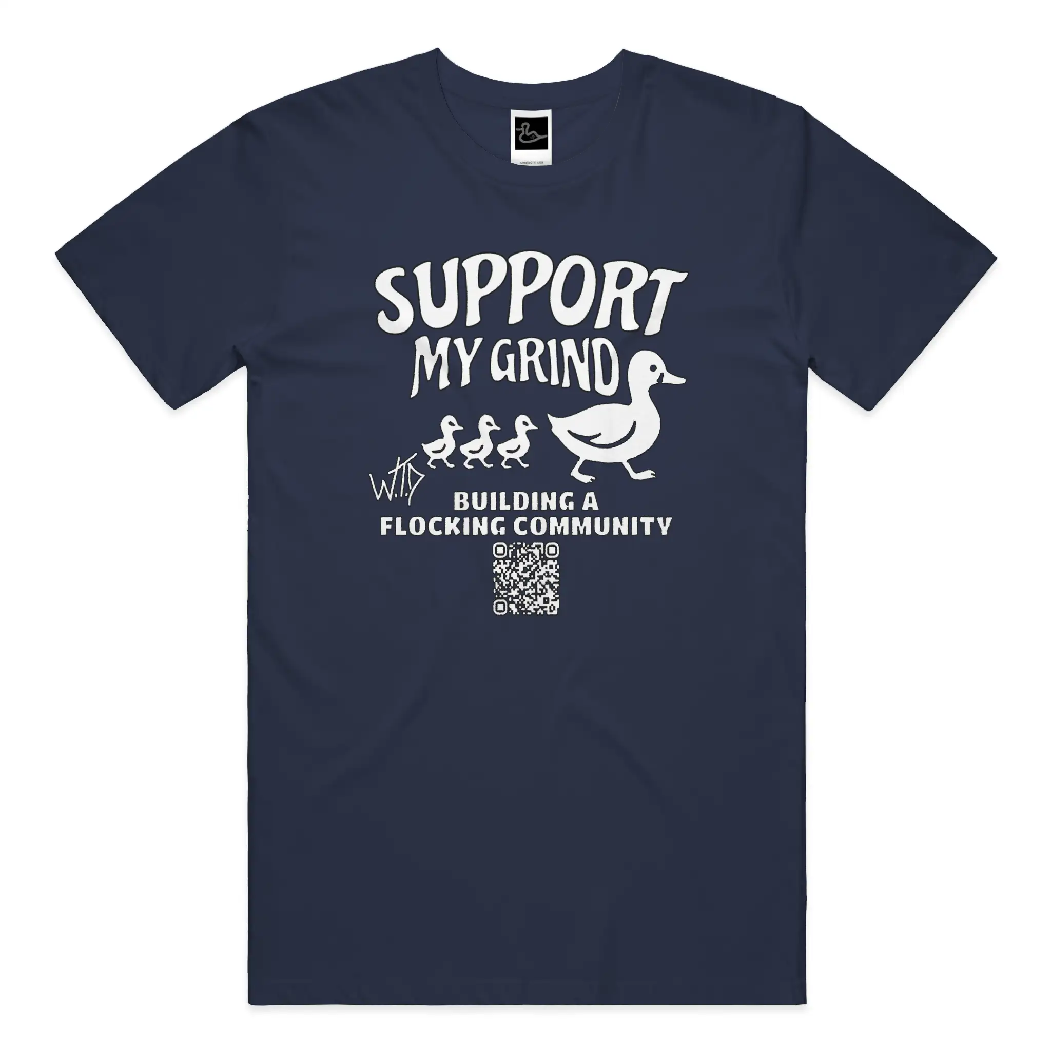 Block Tubular Tee -support my grind