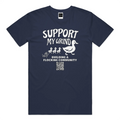 Block Tubular Tee -support my grind