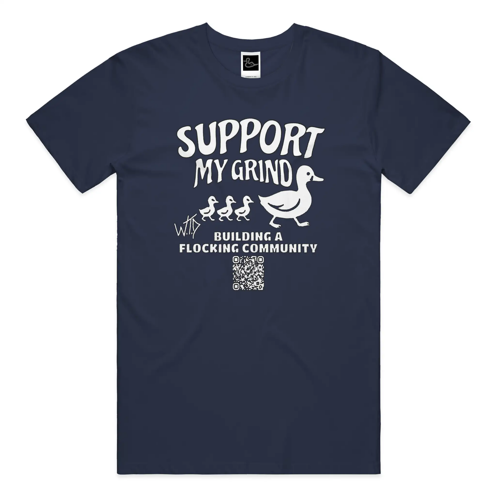 Block Tubular Tee -support my grind