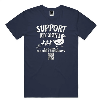 Block Tubular Tee -support my grind
