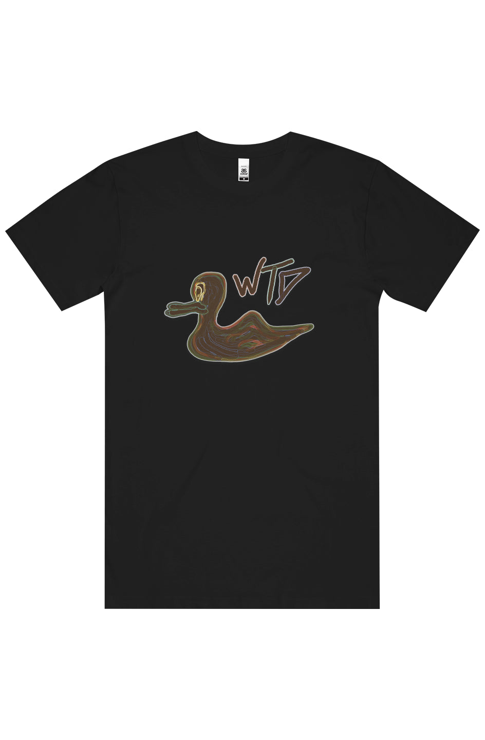 WTD "hyper squiggle" Block Tubular Tee