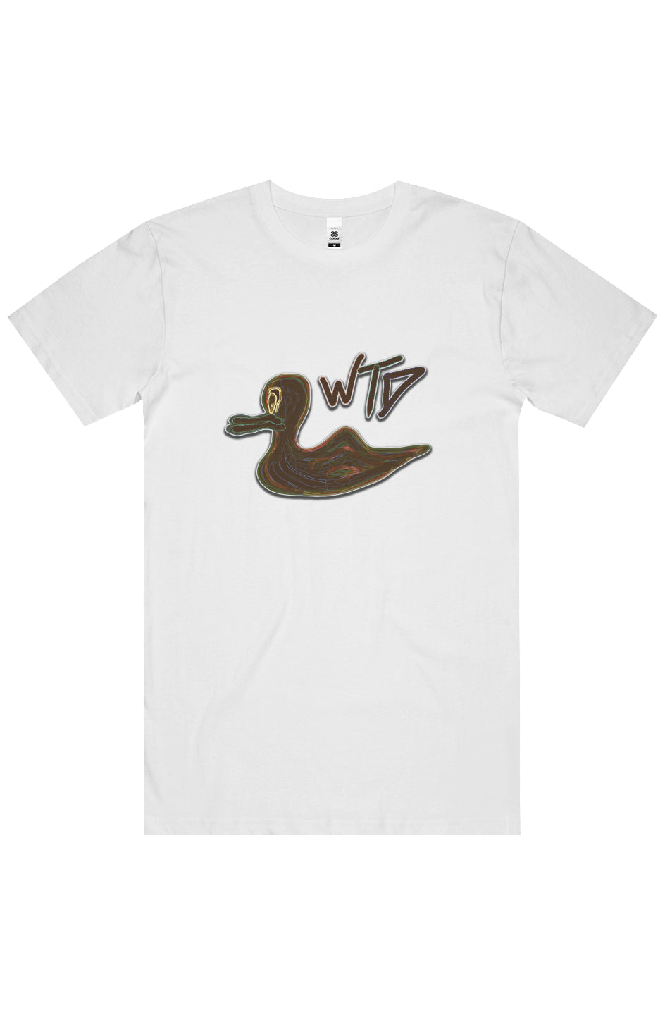 WTD "hyper squiggle" Block Tubular Tee