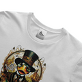 "Top-Hats and Steam" T Shirt  (WHT) New