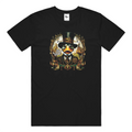 wtd "Top-Hats and Steam" T Shirt (BLK) New