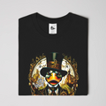 wtd "Top-Hats and Steam" T Shirt (BLK) New