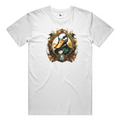 wtd "Big-Beal Steam" T Shirt (WHT) New