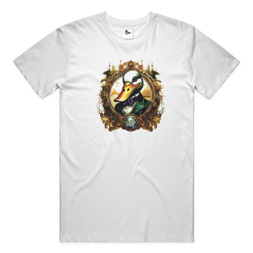 wtd &amp;quot;Big-Beal Steam&amp;quot; T Shirt (WHT) New