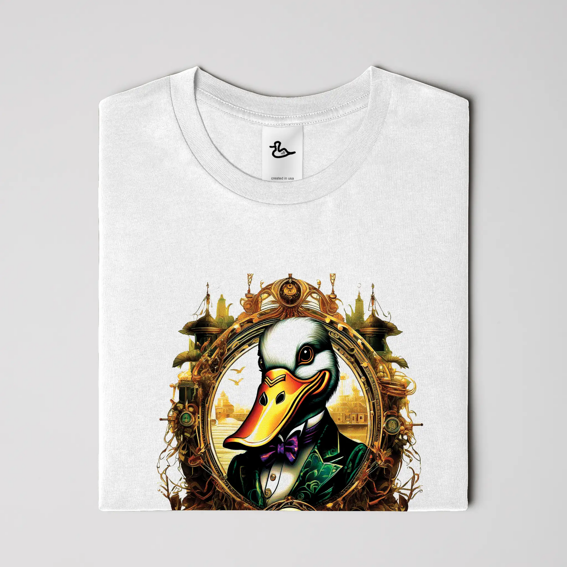 wtd &amp;quot;Big-Beal Steam&amp;quot; T Shirt (WHT) New