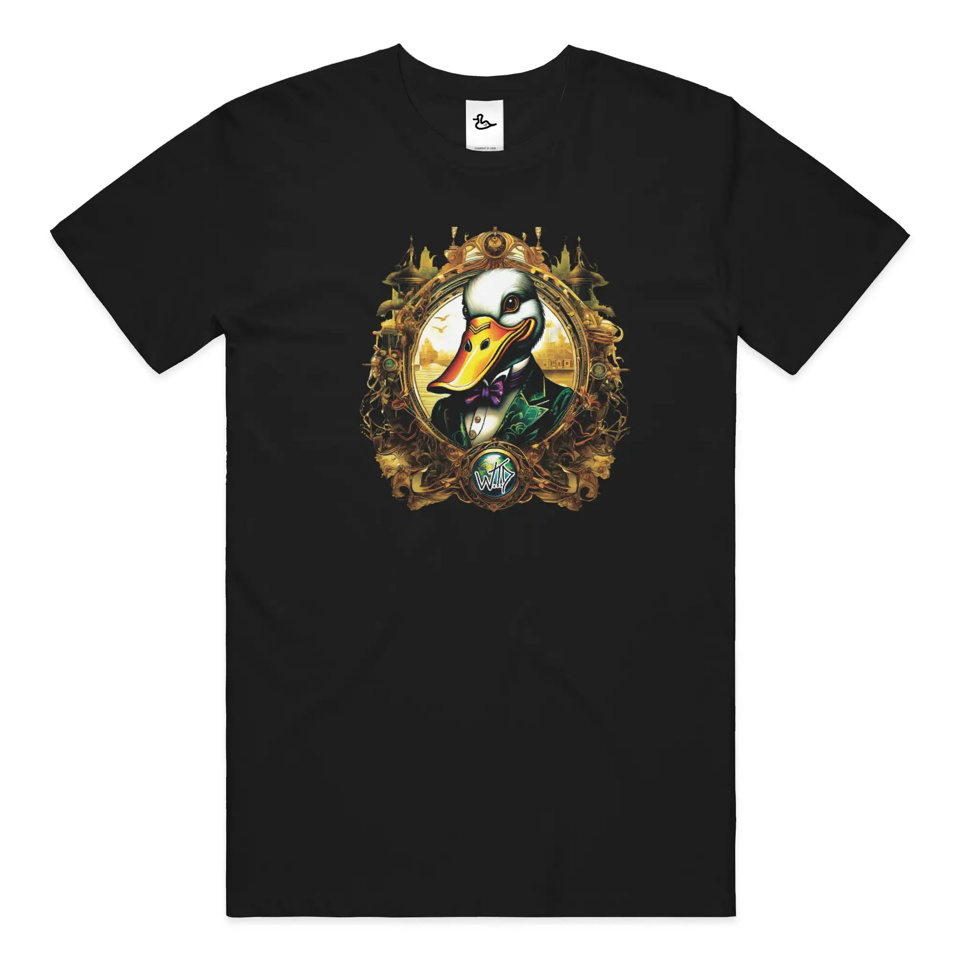 wtd &amp;quot;Big-Beal Steam&amp;quot; T Shirt (BLK) New