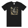 wtd "Top-Hat and Feathers" T Shirt (BLK) New