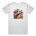 WTD "Quack Splashed" T shirt (WHT) New