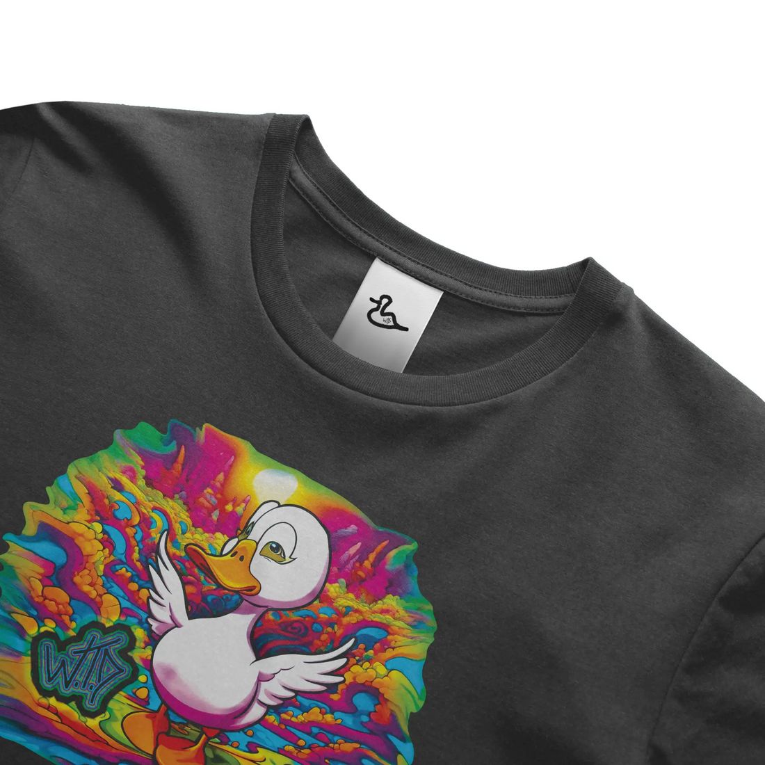 WTD &amp;quot;Color Squeezed&amp;quot; T shirt (BLK) New