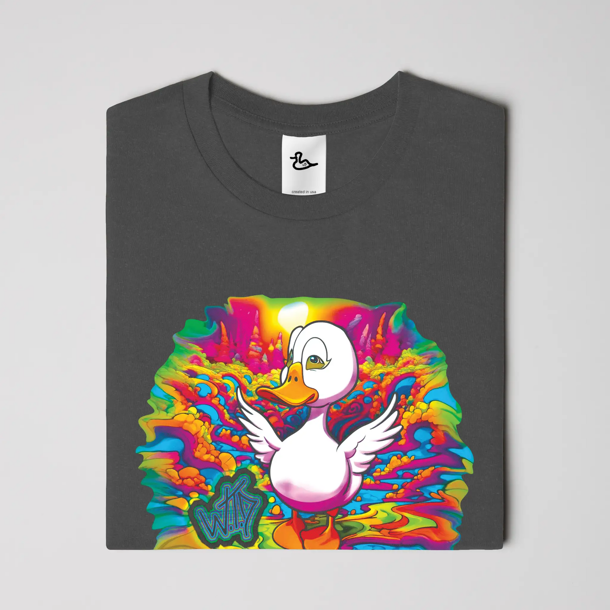 WTD &amp;quot;Color Squeezed&amp;quot; T shirt (BLK) New