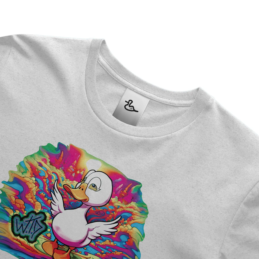 WTD &amp;quot;Color Squeezed&amp;quot; T shirt (WHT) New