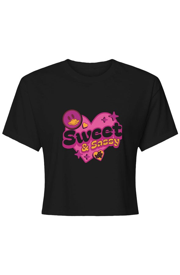 Womens Sweet and Sassy Crop 