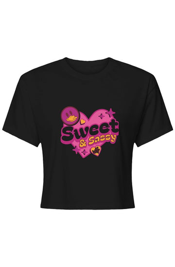 Womens Sweet and Sassy Crop 