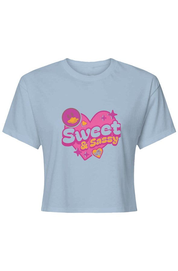 Womens Sweet and Sassy Crop 