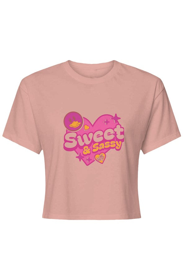 Womens Sweet and Sassy Crop 