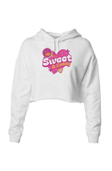 WTD Sweet and Sassy Lightweight Crop Hoodie