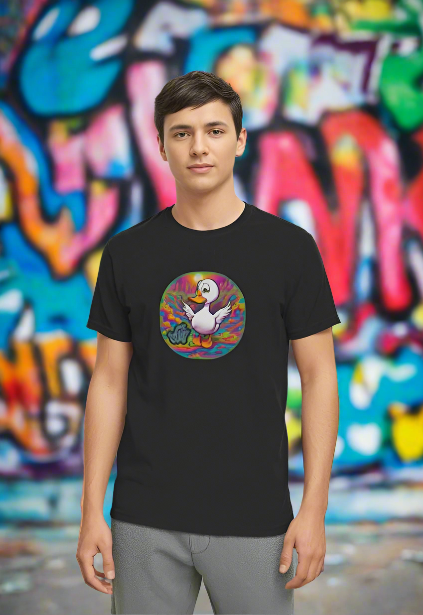 WTD "Color Squeezed" Heather Short Sleeve T shirt