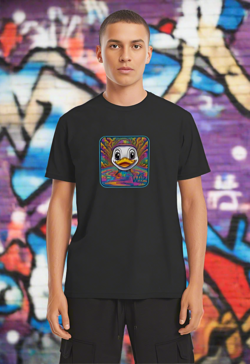 WTD Colorful Activation Heather Short Sleeve T shirt