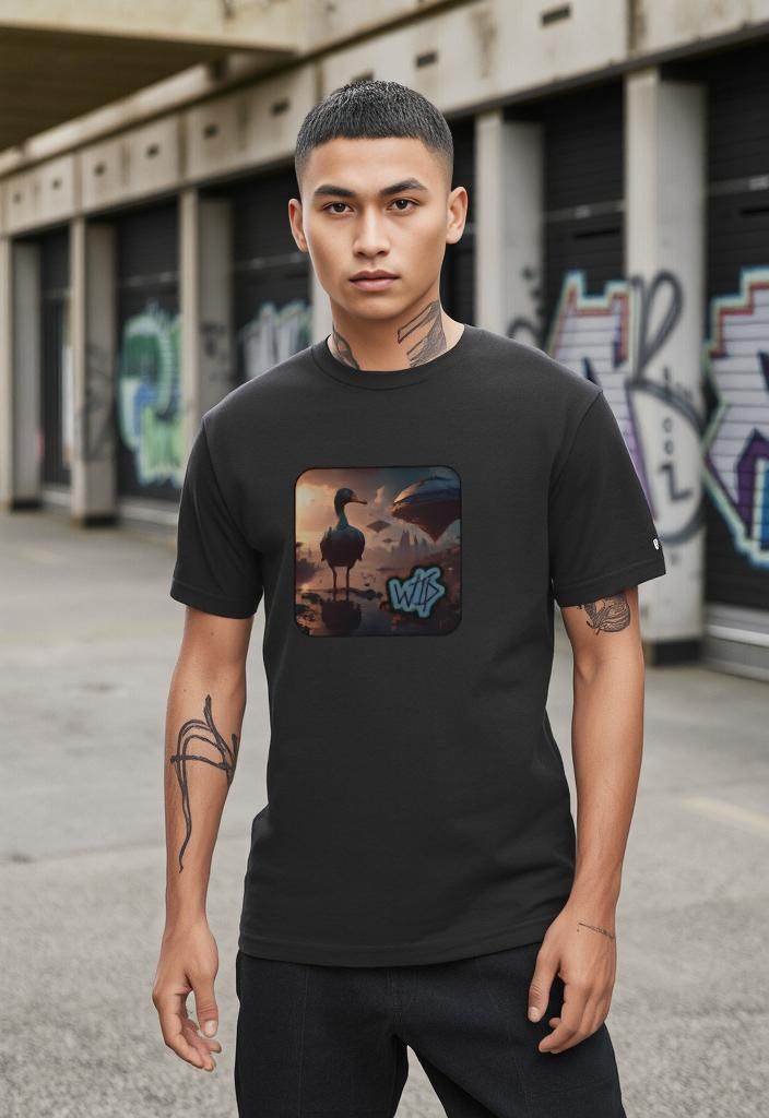WTD "Invasion" USA-Made 100% Cotton T-Shirt