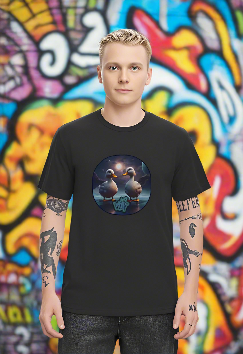 WTD "space lake" USA-Made 100% Cotton T-Shirt