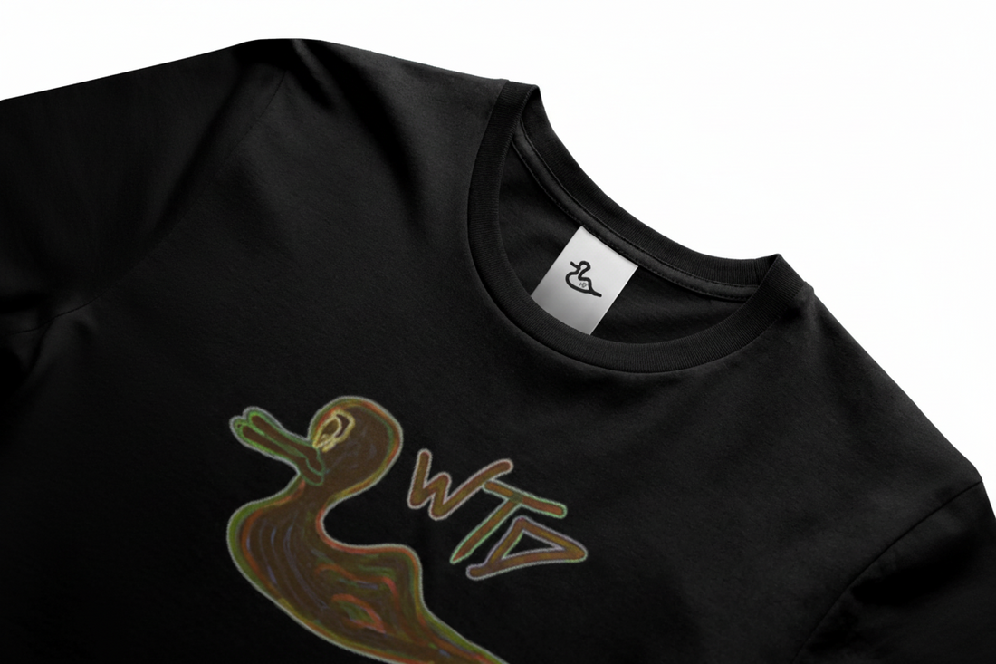 WTD "hyper squiggle" Block Tubular Tee